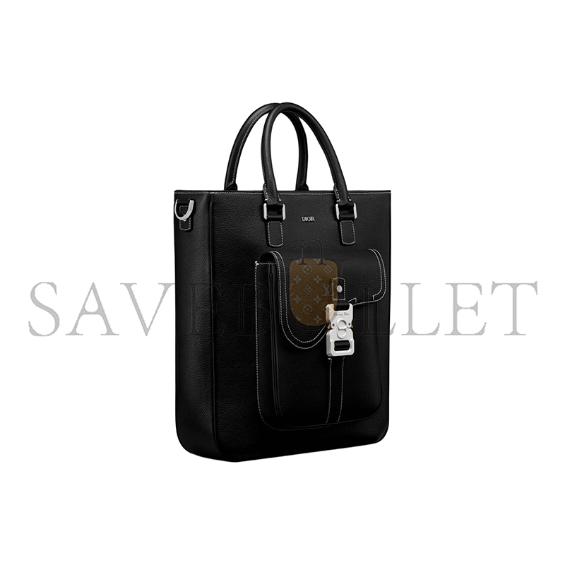 D*or saddle tote bag 1adsh241ykk_h00n (36*32*13.5cm)